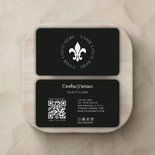 Custom QR code Logo Website Social Media Business Card