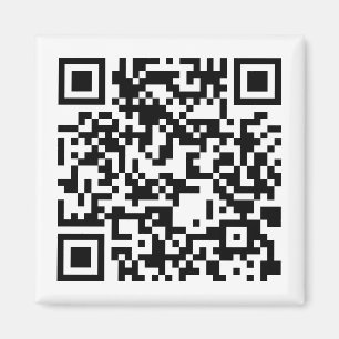 Custom Qr Code Magnet
