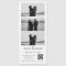 Custom QR Code Photo Strip Magnetic Wedding