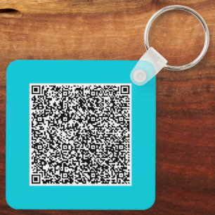 Custom QR Code Scan Info Your Keychain Example