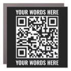 Custom QR Code Scannable Business Small Business