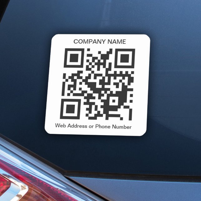 Custom QR Code Vinyl Sticker (Creator Uploaded)