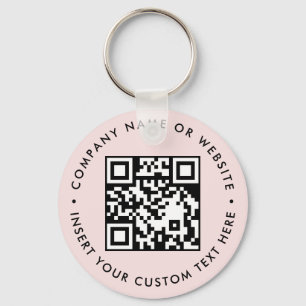 Custom QR Marketing Contact Share Business Design Key Ring