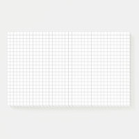 Custom Quad Ruled 10x6 Post-it Notes