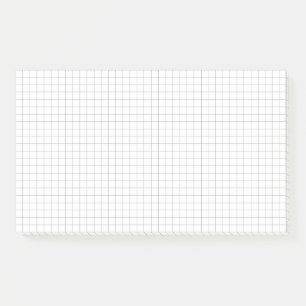Custom Quad Ruled 10x6 Post-it Notes
