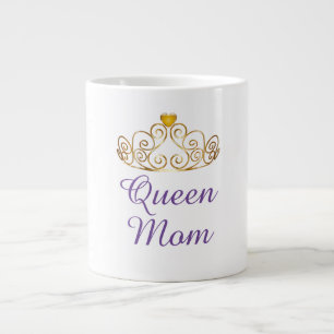 Custom Queen Mum Large Coffee Mug