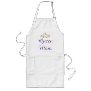 Custom Queen Mum Long Apron