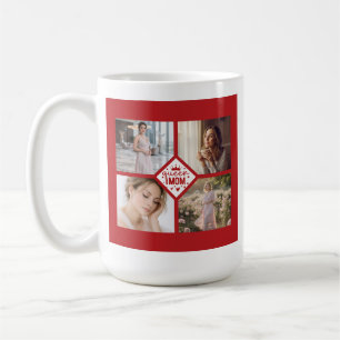 Custom Queen Mum Photo Collage Keepsake Coffee Mug