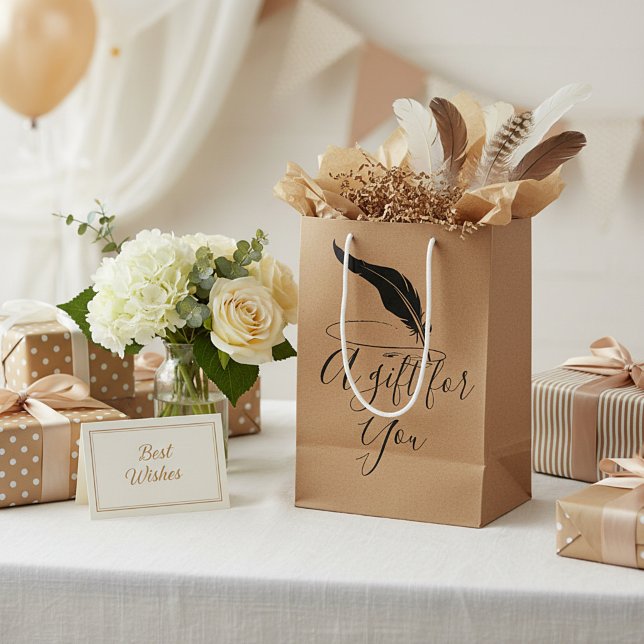 custom quill  medium gift bag (Creator Uploaded)