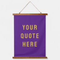 Custom Quote Banner Personalised Your Quote Wall