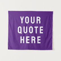Custom Quote Banner Personalised Your Quote Wall