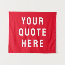Custom Quote Banner Personalised Your Quote Wall