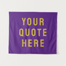 Custom Quote Banner Personalised Your Quote Wall