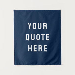Custom Quote Banner Personalised Your Wall Nursery Tapestry