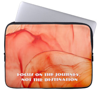 Custom Quote Laptop Sleeve - Protective Aesthetic