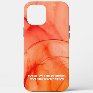 Custom Quote Phone Case - Sleek Abstract 