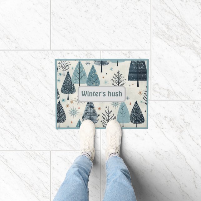 Custom quote Winter is Coming Doormat (Indoor)