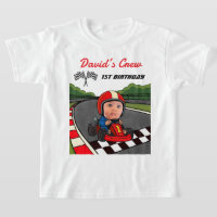 Custom Race Car Driver's Crew 1st Birthday