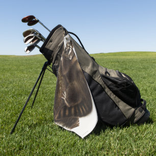 Custom Racoon Camping Gear Kids Room Deco Golf Towel