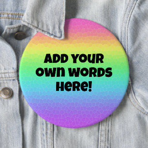 Custom Rainbow Button