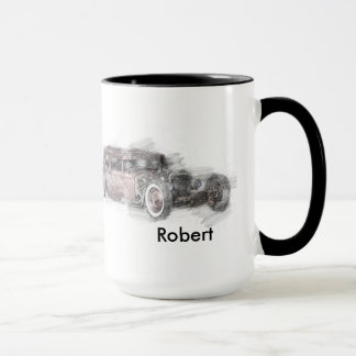 Custom Rat Rod Mug