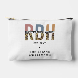 Custom RDH Registered Dental Hygienist Gifts  Accessory Pouch