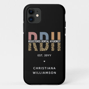 Custom RDH Registered Dental Hygienist Gifts iPhone 11 Case