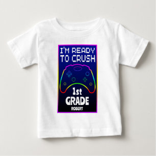 Custom Ready To Crush Back To School Baby T-Shirt