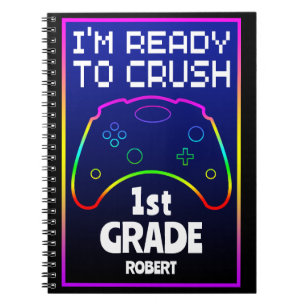 Custom Ready To Crush Back To School  Notebook