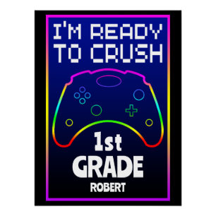 Custom Ready To Crush Back To School  Poster