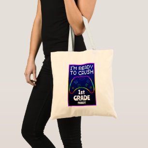 Custom Ready To Crush Back To School  Tote Bag