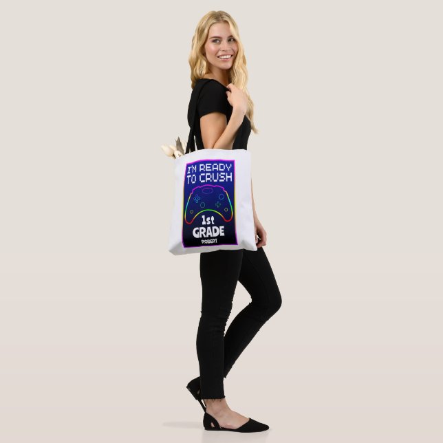Custom Ready To Crush Back To School  Tote Bag (On Model)
