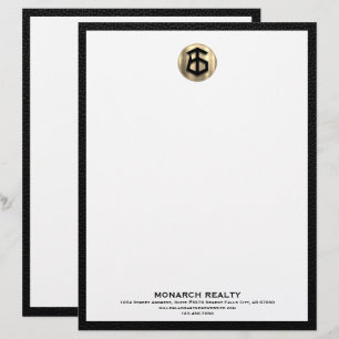 Custom Real Estate Agency Letterhead
