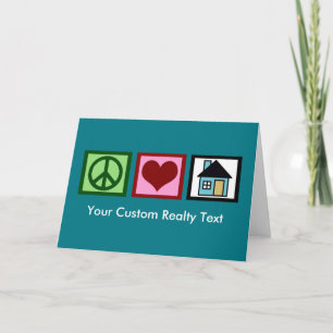 Custom Real Estate Christmas Holiday Card