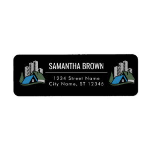Custom Real Estate Company Business Cards supplies