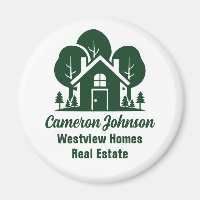 Custom Real Estate Company Green Forest House
