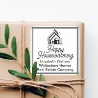 Custom Real Estate Company Logo Elegant Realtor
