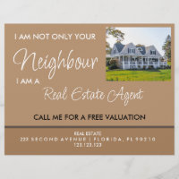 Custom Real Estate Email Drop Postcard Agent
