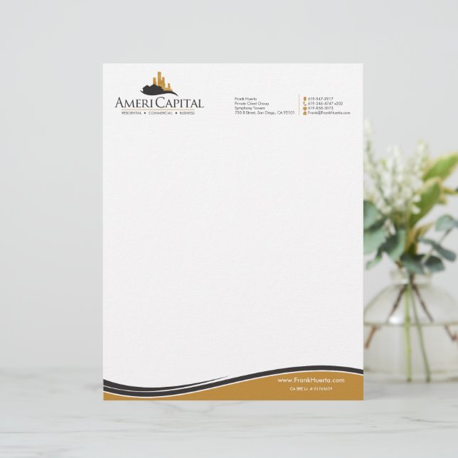 CUSTOM Real Estate Letterhead V4 (Standing Front)