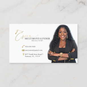 Custom Realtor Cards Not Editable Template
