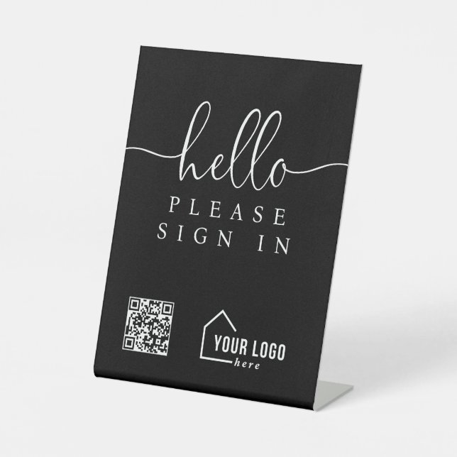 Custom Realtor Open House Please Sign In Signage (Front)