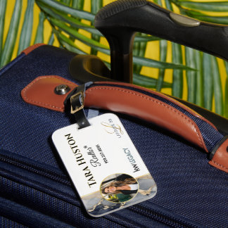 Custom realtor TARA  Huston Luggage Tag