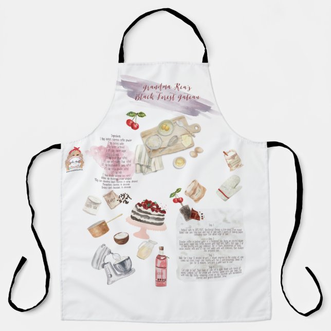 Custom Recipe Apron (Front)