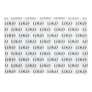 Custom Rectangle Business Company Logo Pattern  Pillowcase