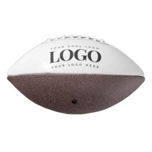 Custom Rectangle Business Logo Company Branded American Football