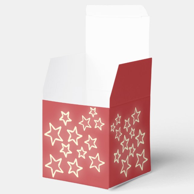 Custom Red Stars | Personalised Boxes (Opened)