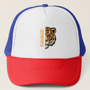 Custom Red White Blue Trucker Hat