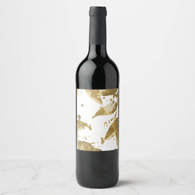 Custom Red & White Wine Labels (Front)