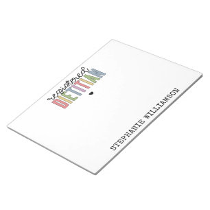 Custom Registered Dietician Multicolored RD Notepad
