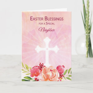 Custom Relationship Neighbour Religious Easter Holiday Card